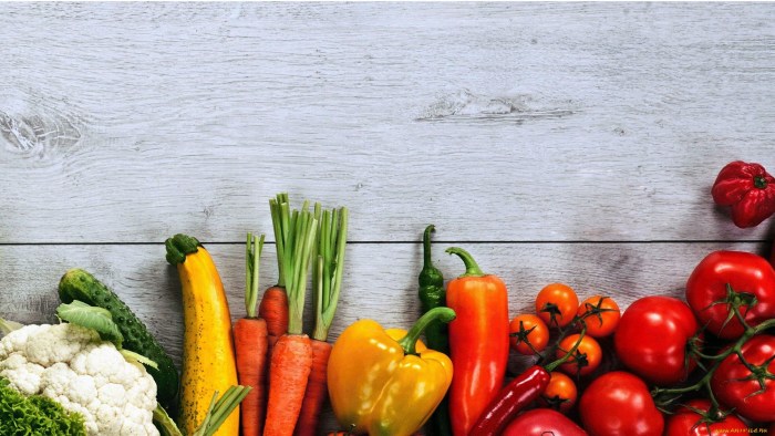 Vegetables Fruit background