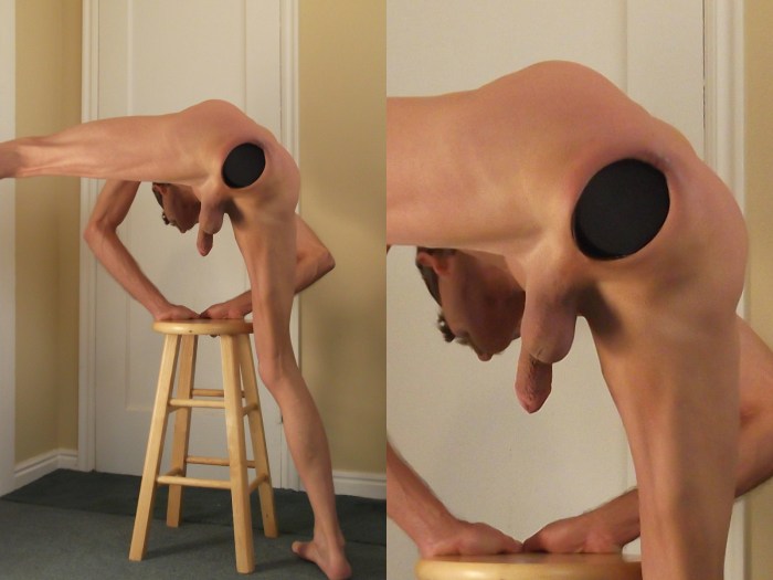 Female anal fisting