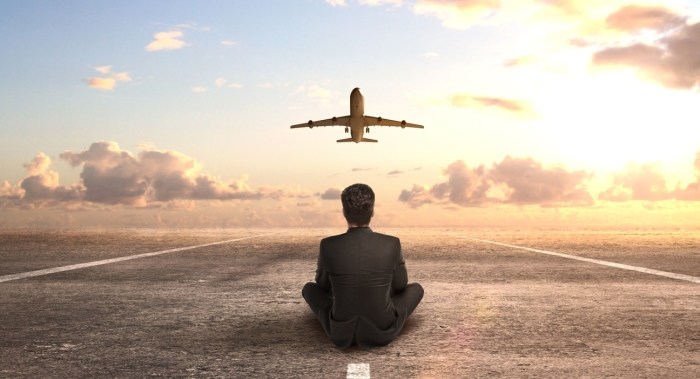 Airport background for cartoon