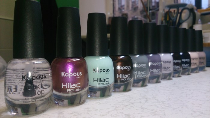 Kapous Hilac Polish flowers palette