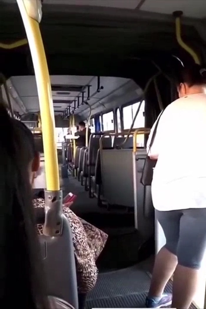 Backs in public transport