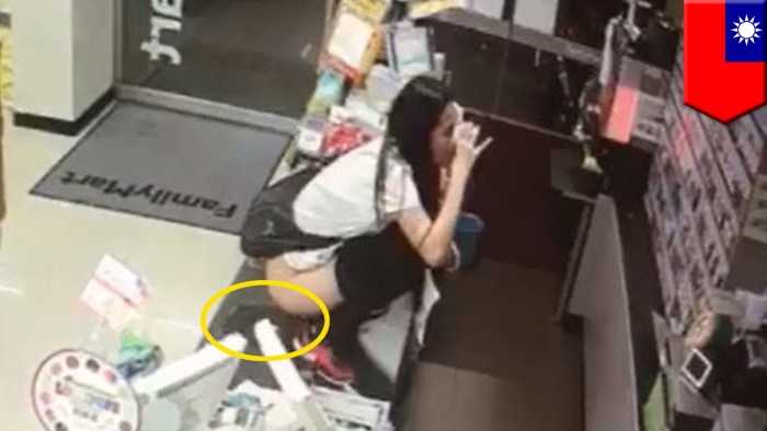 A woman who was in a store