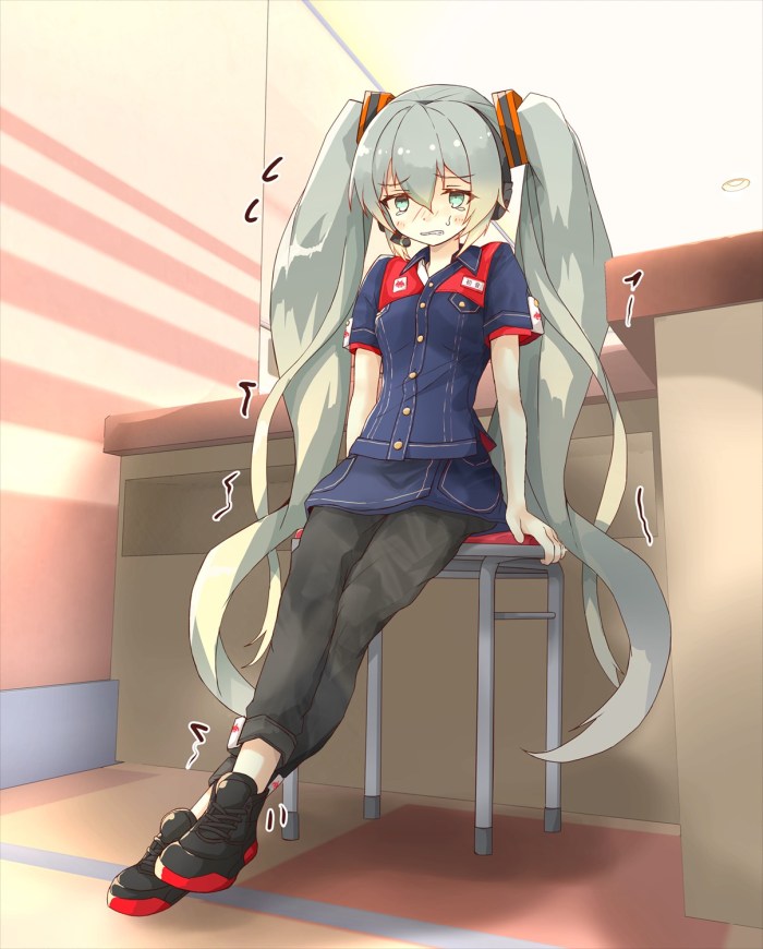 A teenager on the toilet