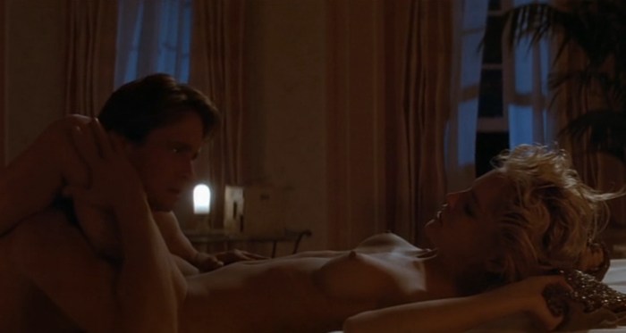 Erotic scenes with Sharon Stone