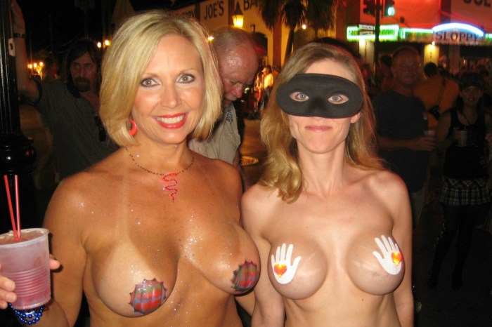 Mardi Grace Festival Nude
