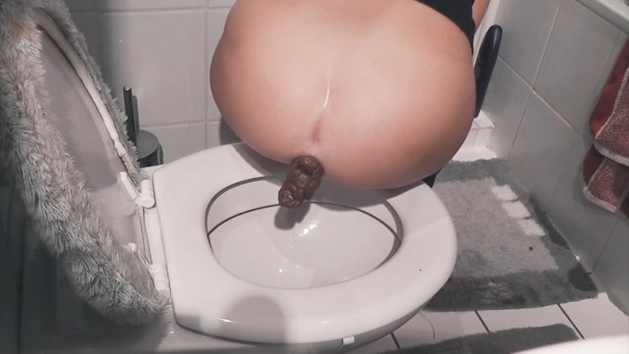 Adult women on the toilet