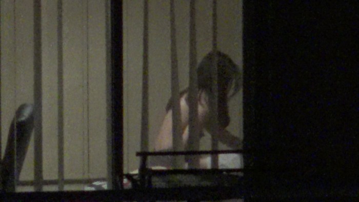 Simbs on the windows of nude