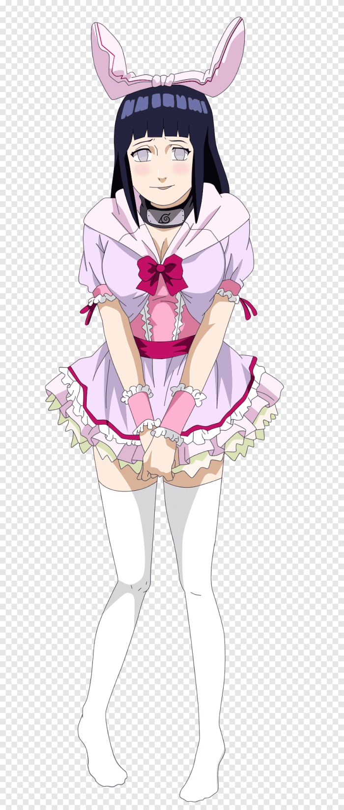 Hinata is maid