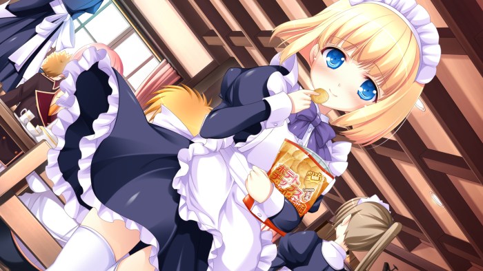 Anime maid panz