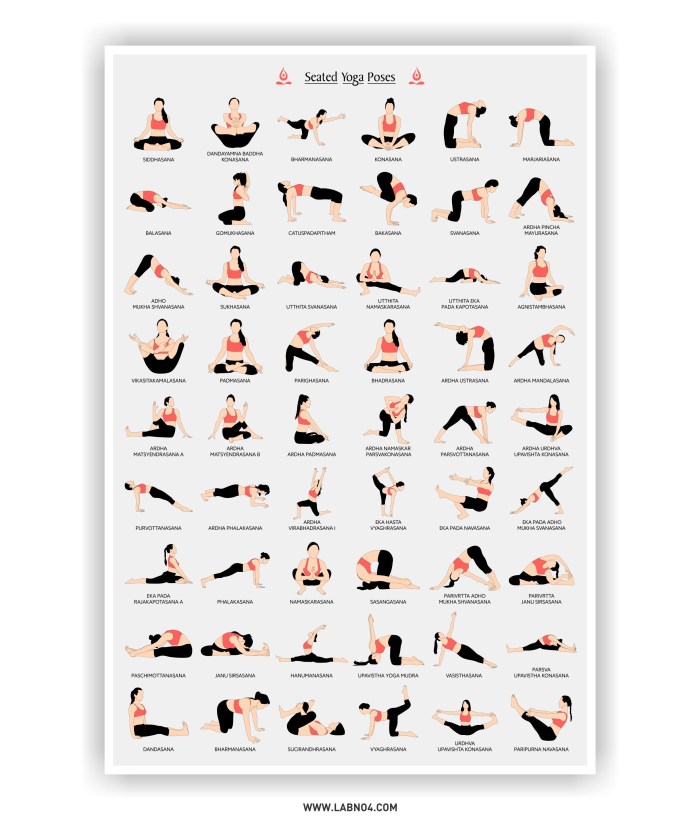 Poses by numbers