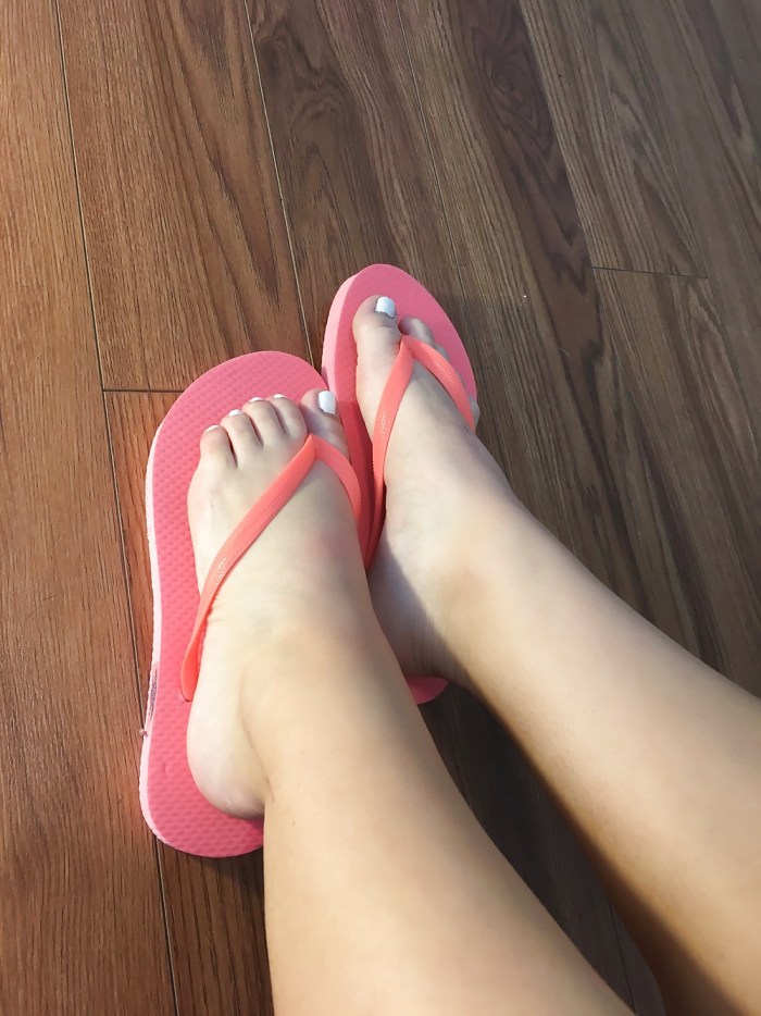 Sakura in Flip Flops