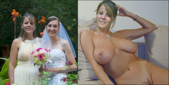 Tits fell out of a bra