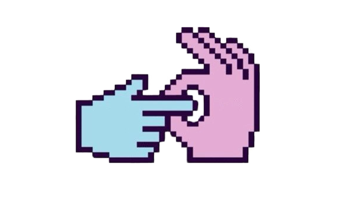 Pixel cock