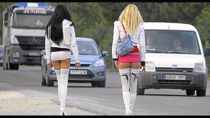 Russian blowjobs on the road