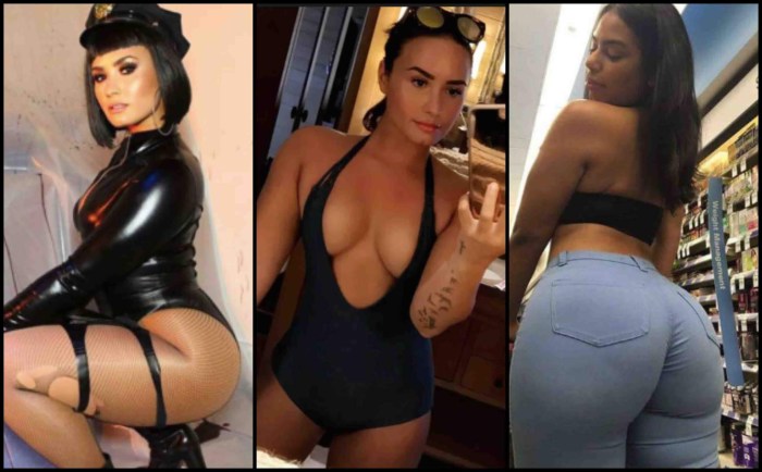 Demi Lovato Naked Fake