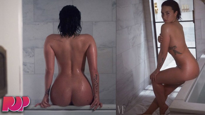 Naked priest Demi Lovato
