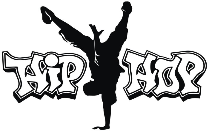 Hip hop style stencil