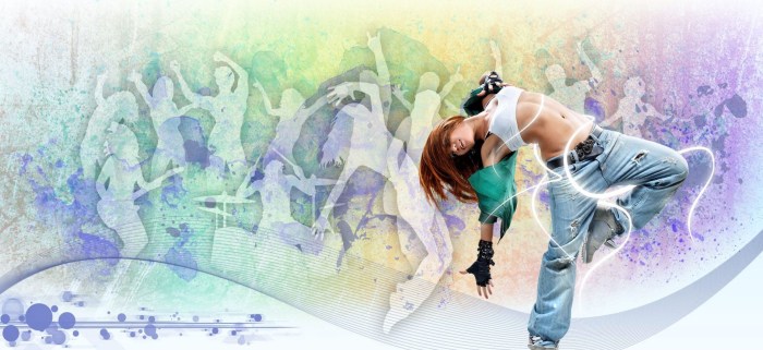 Background on modern dances