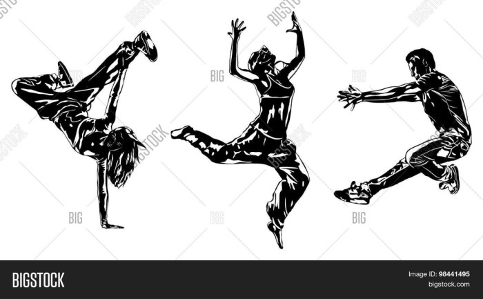 Graphic dancer