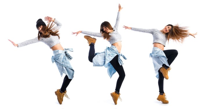 People are dancing