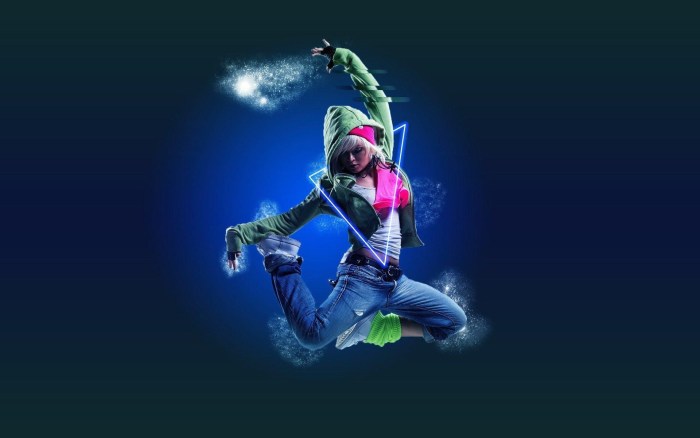 Dancing wallpaper