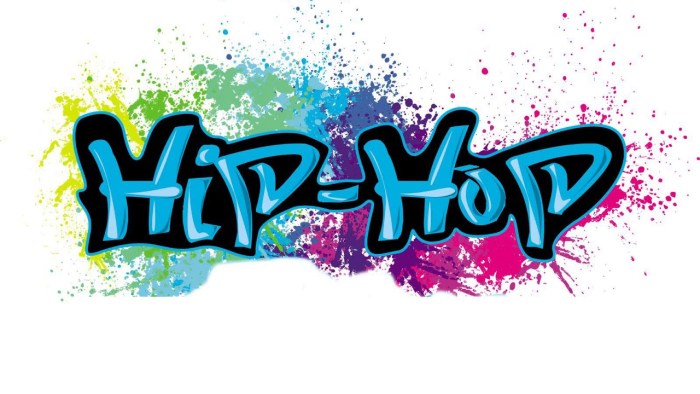 Hip hop inscription
