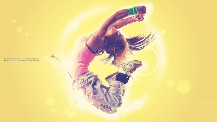 Dancing wallpaper