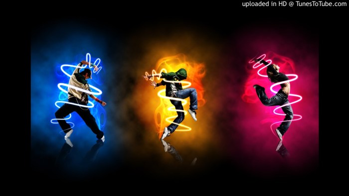 Background for literal dancing hip hop