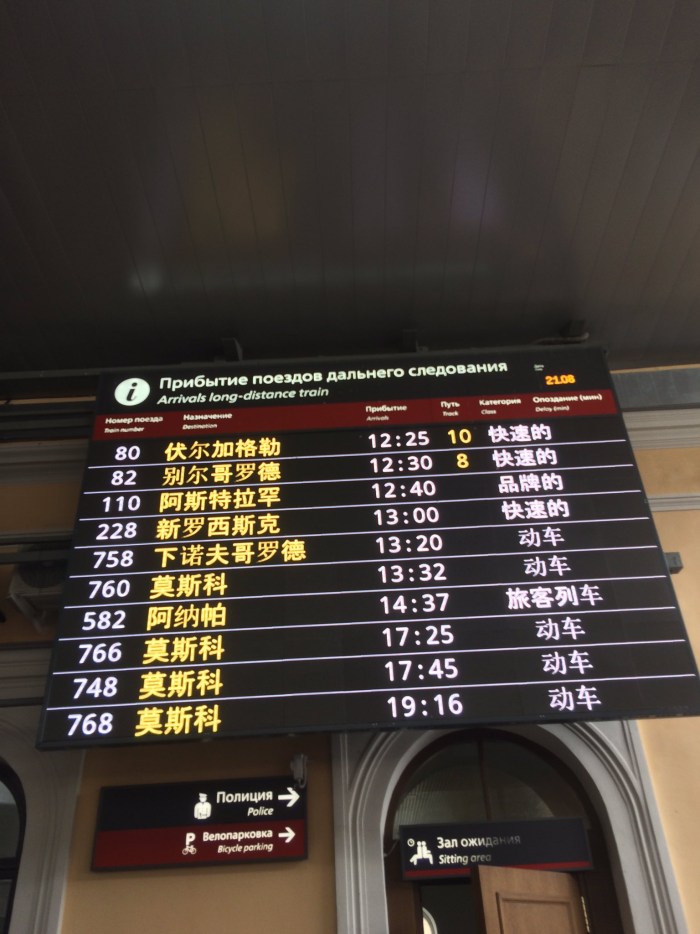 Train schedule score