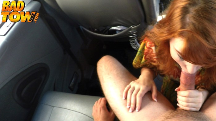 Fucking in the car on the highway