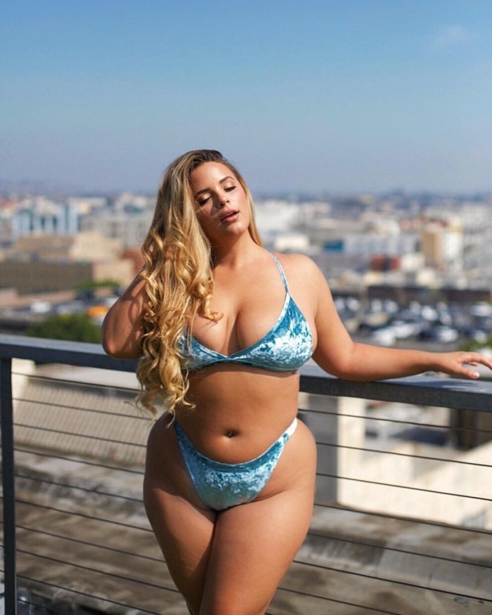 Bri Martinez in a bikini