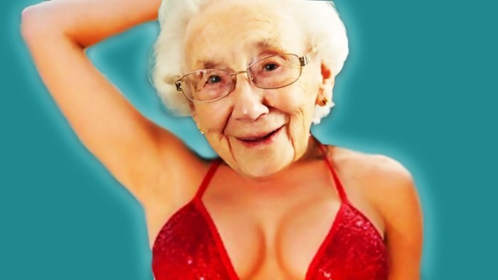 Photos of naked old women