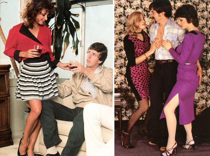 Adult fashion in 80-90