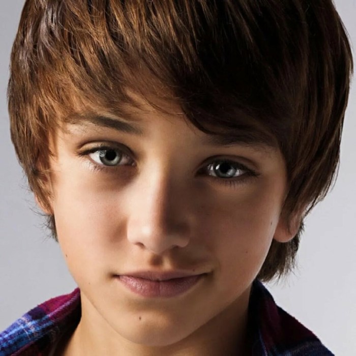 Gavin Kasalezo in childhood