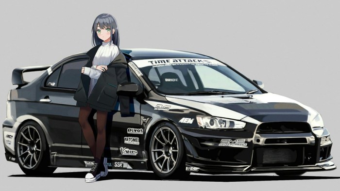 Anime at the computer