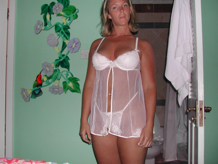 Hairy in erotic lingerie