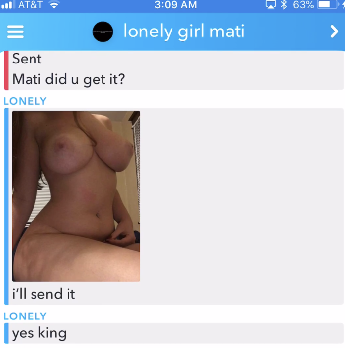 Naked tits of telegrams