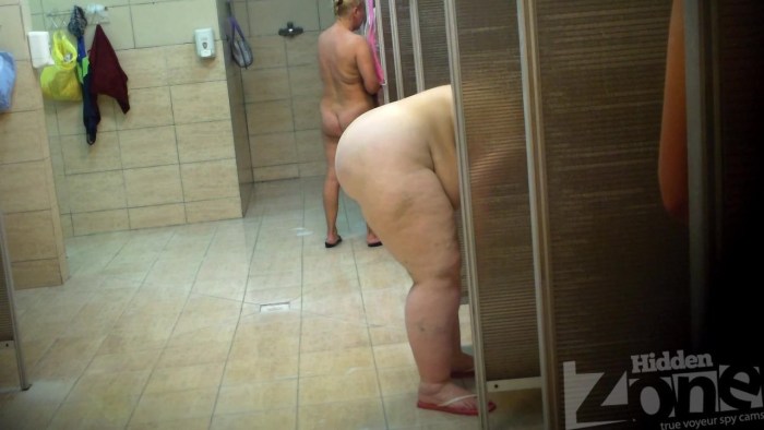 Business in a public shower