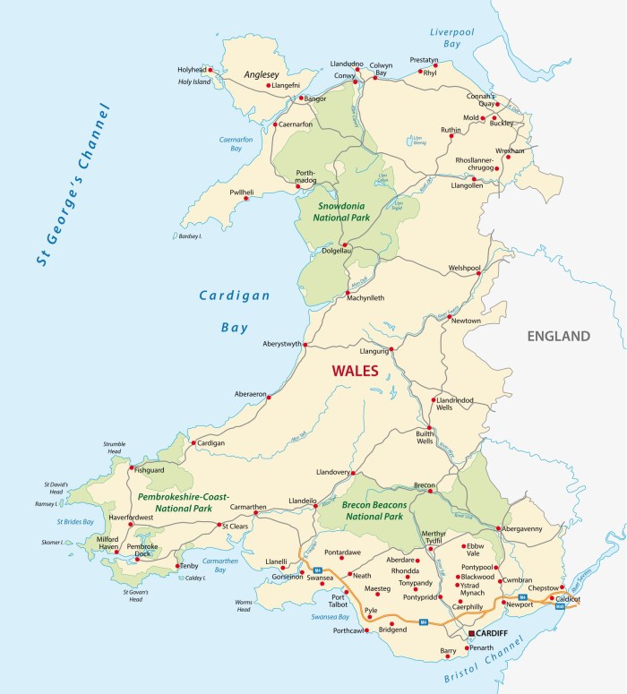 Anglsey Island in Wales
