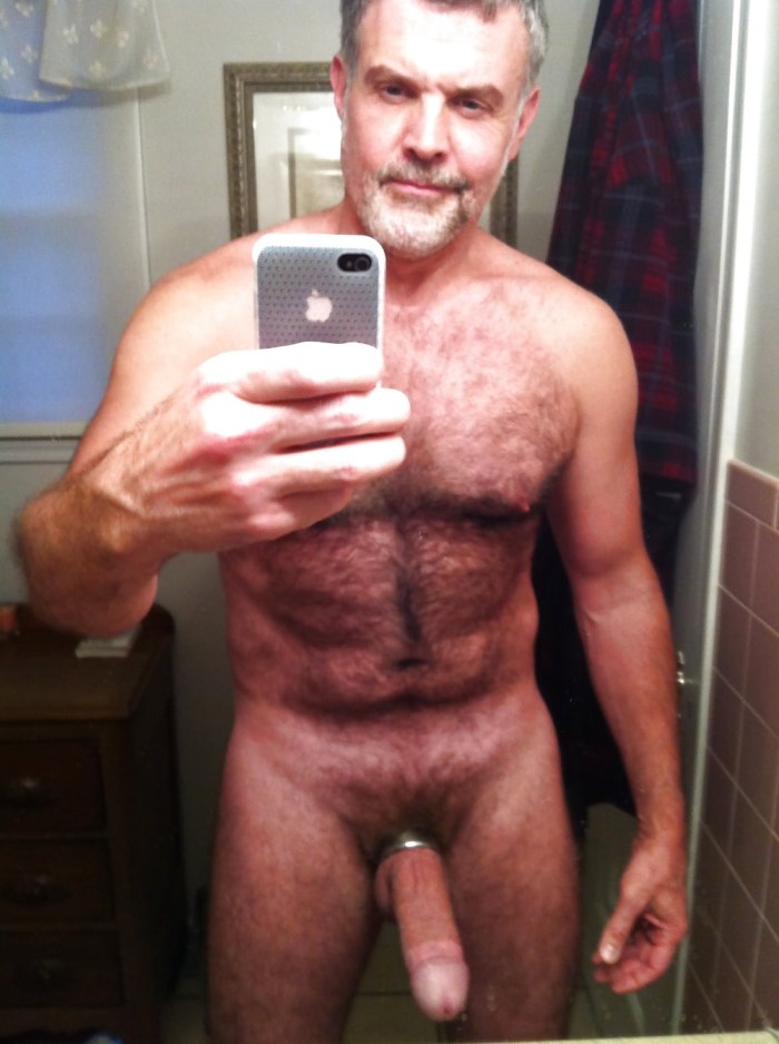 Selfie of a beautiful male member