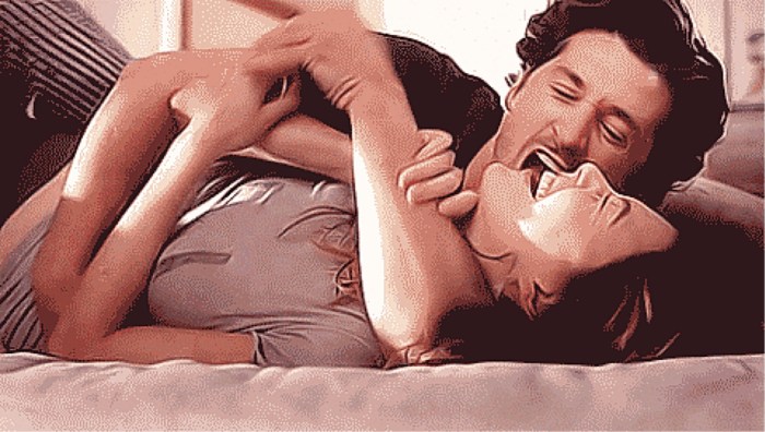 Passion in bed