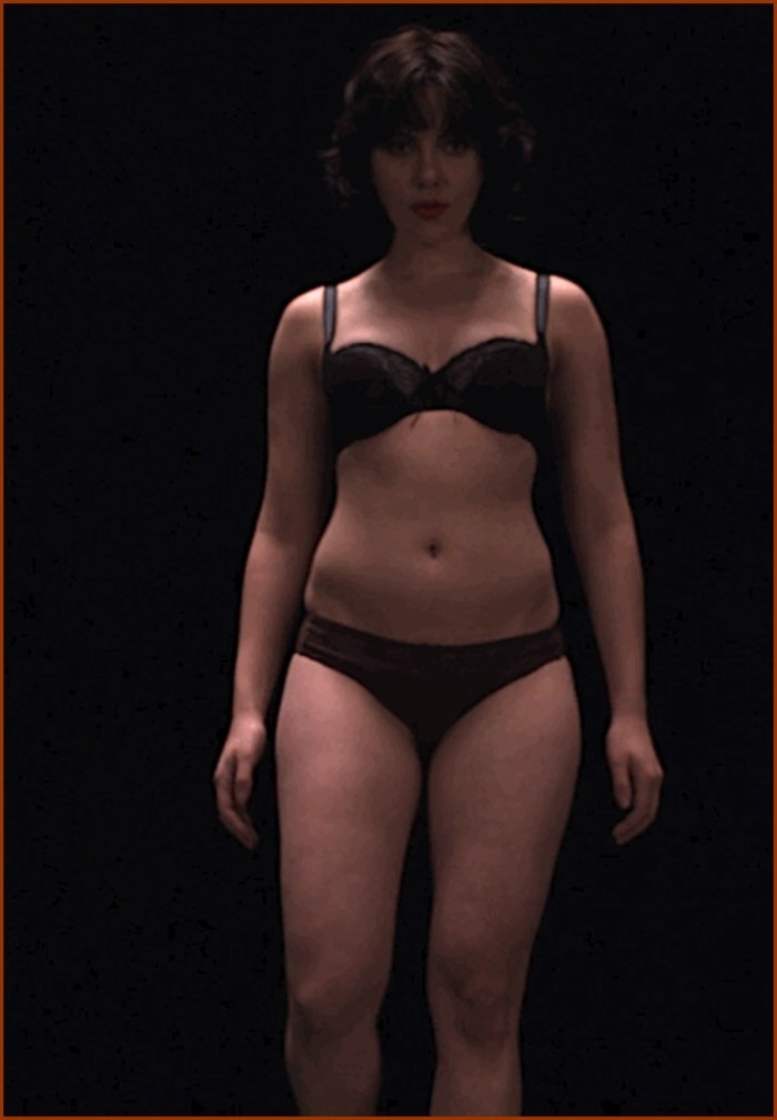 Scarlett Johansson in my skin
