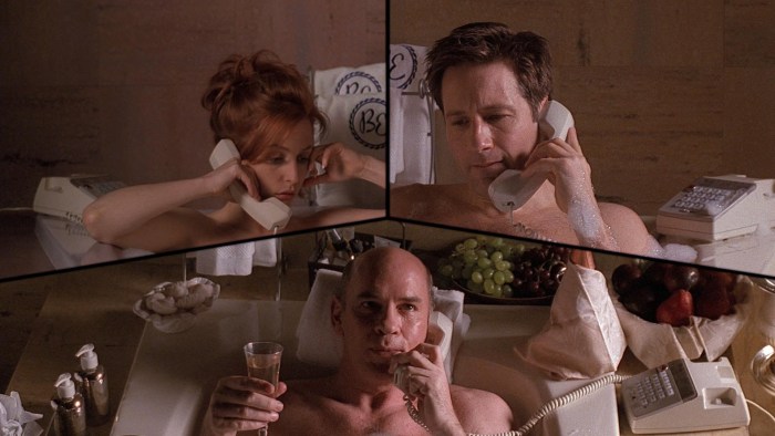 Mitch Pidiga Gillian Anderson and David Dutins