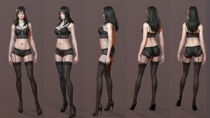 Girl Art in full growth