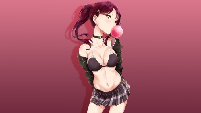 Wallpaper of the girl's anime