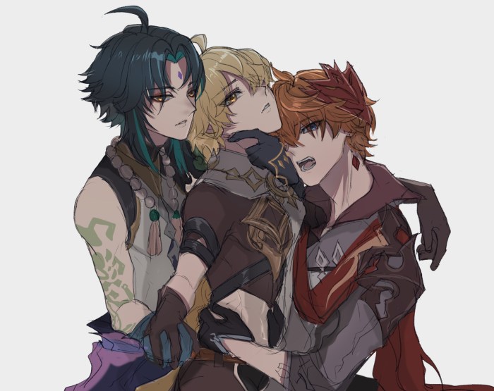 Xiao and Iter Yaoi