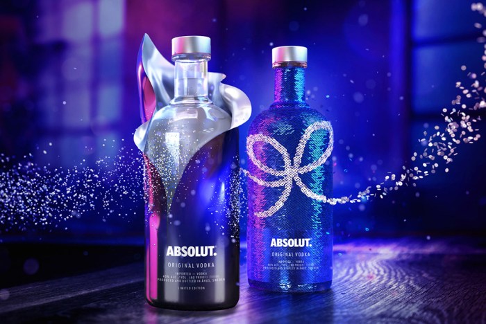 Absolute purple vodka