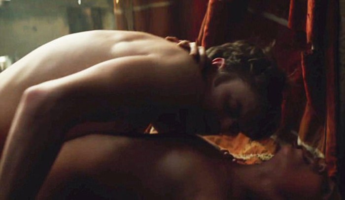 Alicia Vikander naked in the cinema