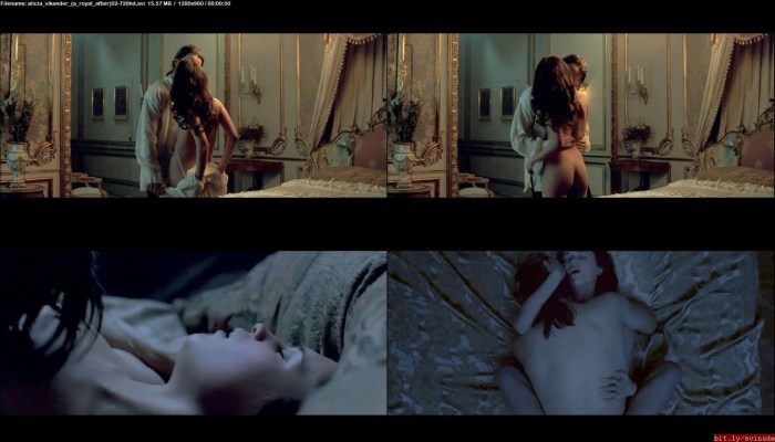 Alicia Vikander bed scene