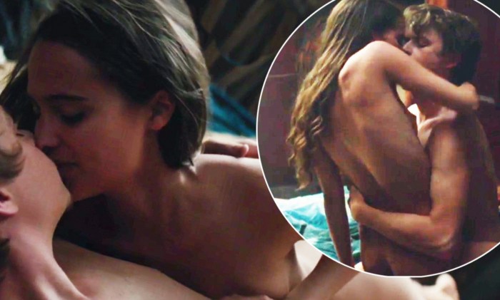 Alicia Vikander in an erotic film